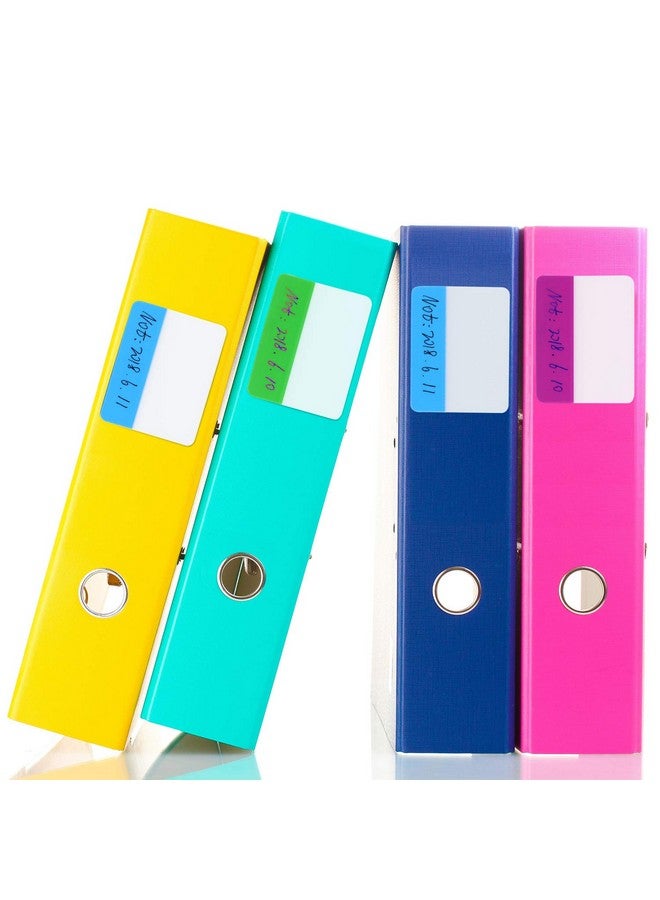 Jovitec 800 Pieces File Tabs Sticky Index Tabs 1 Inch And 2 Inch Writable And Repositionable Filing Tabs Color Tabs For Page Binders Folder Notebooks Book Markers Reading Notes Classify Files - Image 5