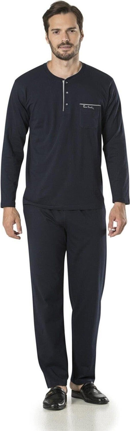 pierre cardin 5595 5 Pieces Sleepwear Pajama Set - Gray  - Image 2