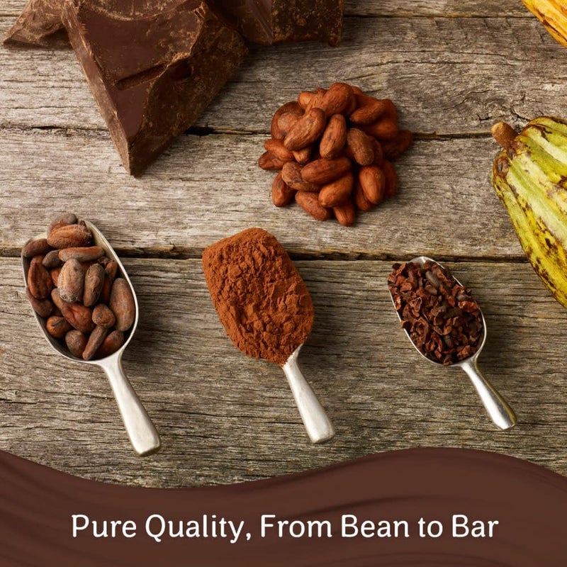 Dove ألواح حلوى دوف بالشوكولاتة الداكنة، ألواح حلوى بحجم كامل، مناسبة للوجبات الخفيفة، الحفلات، وسلال الهدايا، 1.44 أونصة (عبوة من 18) - Image 5