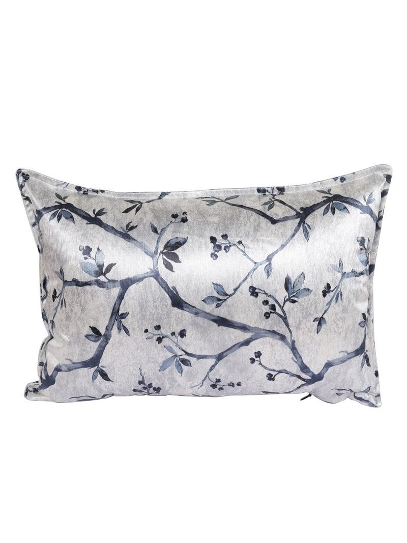 The Conversion Set of 2 Decorative sham/Baby/Rectangle Premium Pure Mercerized Satin Finish Blue Color, 2 pc Baby Pillow Cover - 12"x18" - Image 5