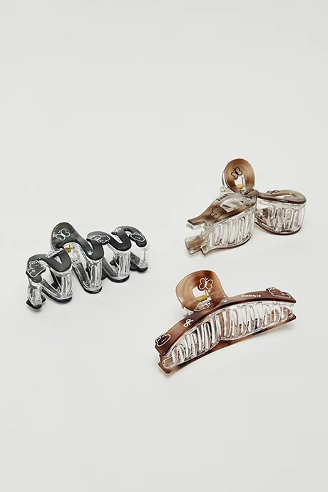 أر أند بي 3 Pack Claw Clips