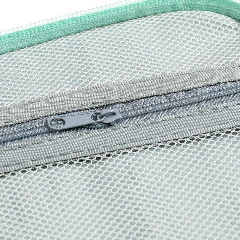 KOKNIT DIY Crochet Needle Case Empty, Zipper Storage Organizer Bag with Web Pockets for Various Crochet Needles, Knitting Accessories, Crochet Hook Kit Tools (Without Hooks and Accessories) - Image 4