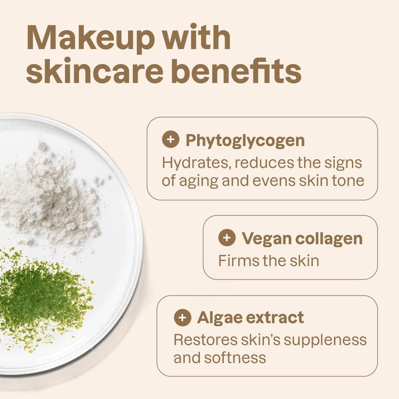 ATTITUDE Oceanly Plastic-Free Light Coverage Foundation Stick, Titanium Dioxide-Free,EWG Verified, Vegan & Cruelty-free Makeup, Nude, 16141, 0.42 Ounces - Image 3