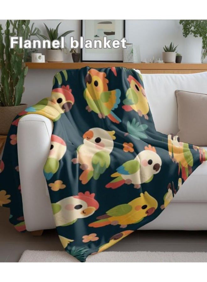 عام بطانية رقيقة من الفانيلا الكرتونية للأطفال والرضع (دافئة ومريحة، ومناسبة للنوم والألعاب) 70 سم * 100 سم - Image 5