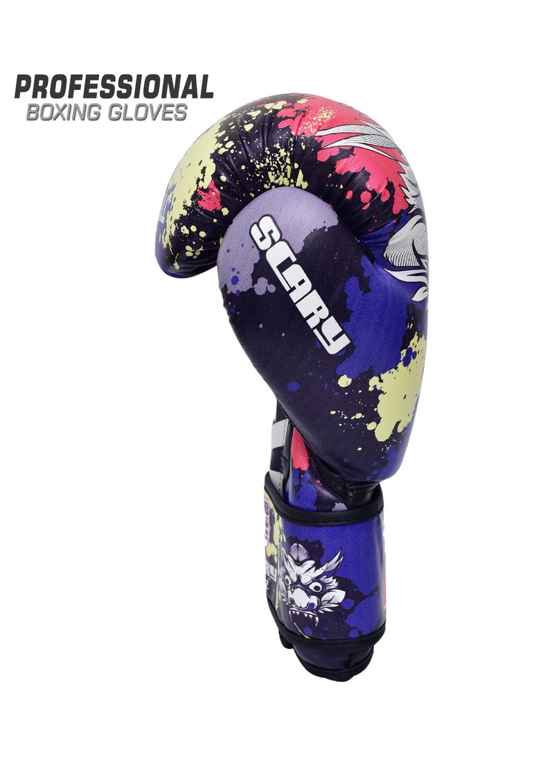 Spall Scary Boxing Gloves Premium Material For Men And Women Durable Foam Padding For Boxing Kickboxing Muay Thai  - Image 4