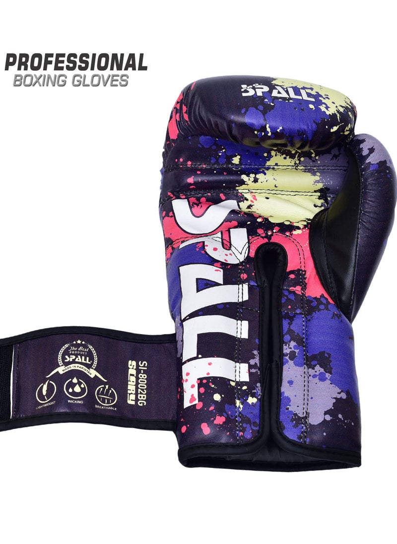 Spall Scary Boxing Gloves Premium Material For Men And Women Durable Foam Padding For Boxing Kickboxing Muay Thai  - Image 3