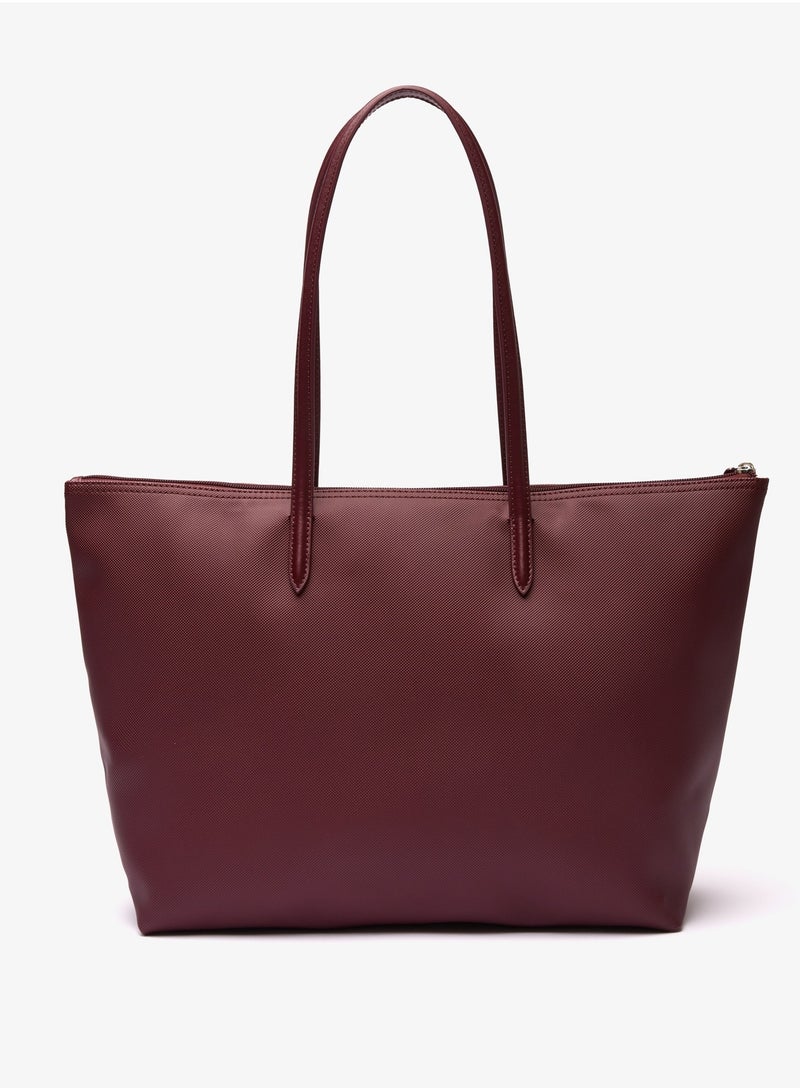 Lacoste Women's L12.12 Concept Fashion Versatile Large Capacity Zipper Handbag Single Shoulder Bag Tote Bag Camera Bag Large - Image 2
