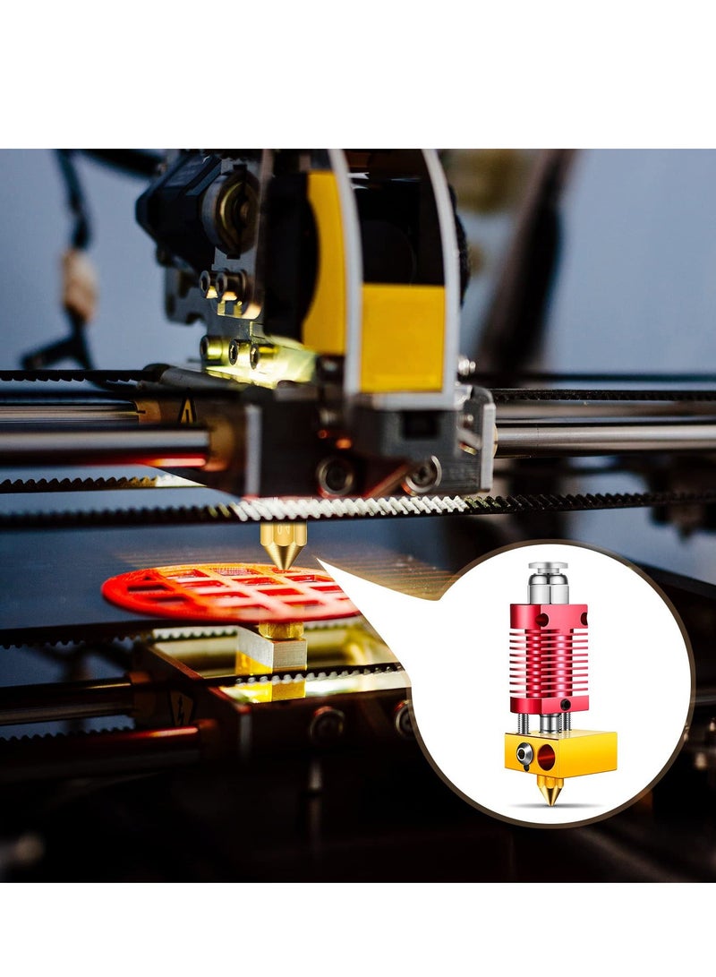 Metal Hotend 3D Printer Nozzles, Hardened Steel Tool High Temperature Pointed Wear, Resistant with CR-10 / CR10 / CR10S / Ender 2 / Ender 3 Ender 5 Printers - Image 4