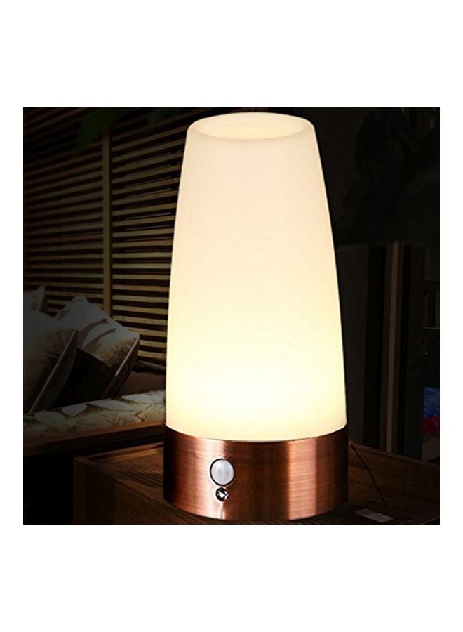 NIBEMINENT Cordless LED Table Lamp Yellow 15.5x7.5x7.5cm - Image 3