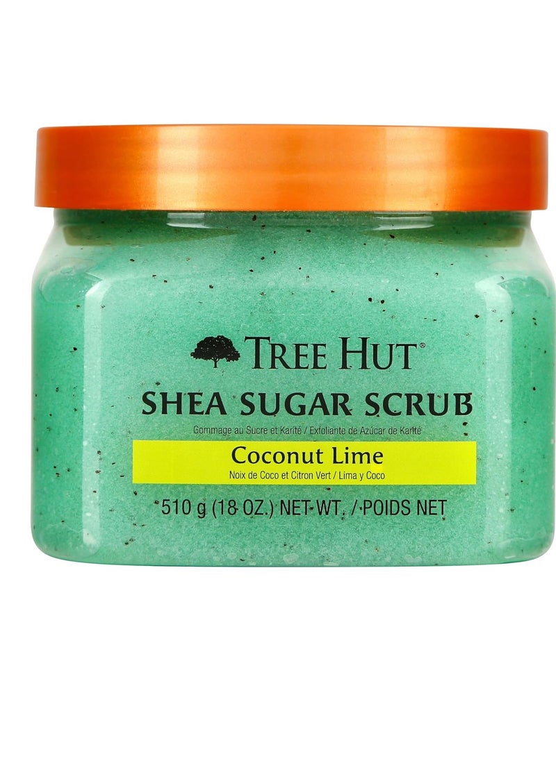 Tree Hut Tree Hut Shea Sugar Body Scrub Coconut Lime 18 oz  - Image 1