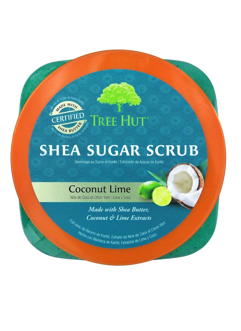 Tree Hut Tree Hut Shea Sugar Body Scrub Coconut Lime 18 oz  - Image 3