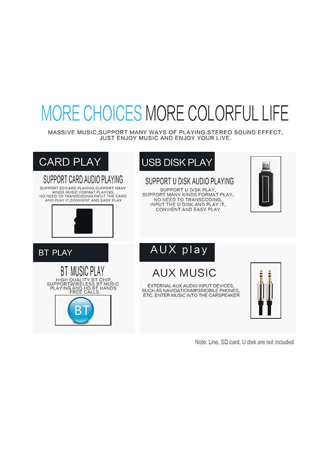 NIBEMINENT Bluetooth Car Audio Player - Image 5