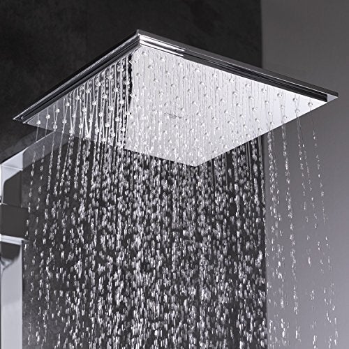 Grohe رأس دش غروهي 27705000 يورفيا كيوب، 2.5 جالون في الدقيقة، كروم ستارلايت - Image 2