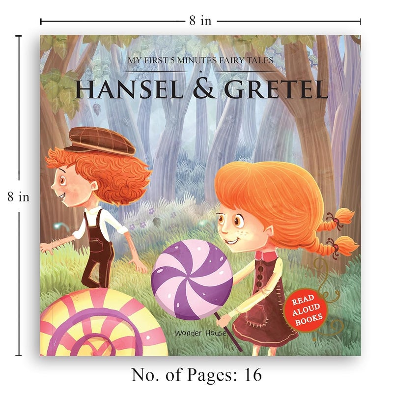 My First 5 Minutes Fairy Tales Hansel and Gretel : Traditional Fairy Tales For Children (Abridged and Retold) - Image 3