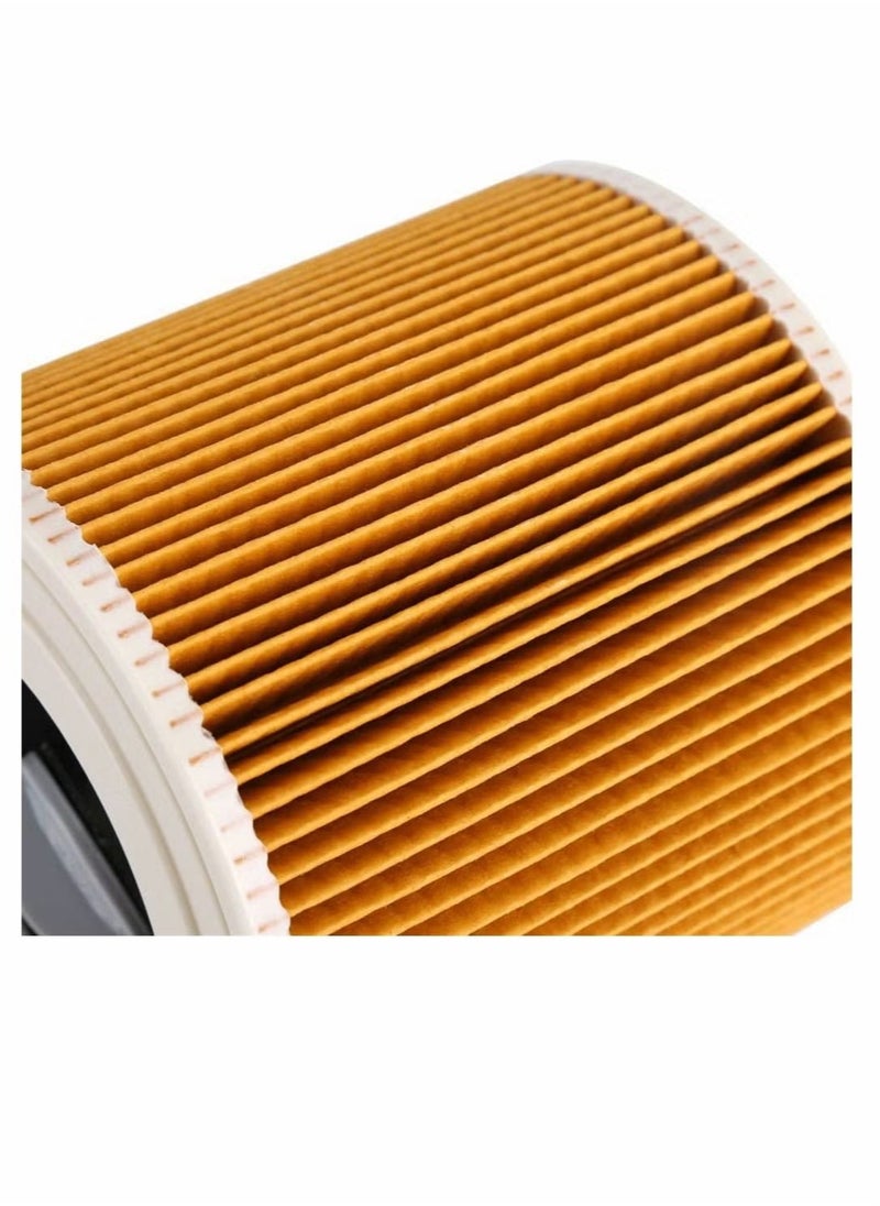 Generic - Replacement Vacuum Filter for Kärcher WD3 Cleaners Cartridge HEPA WD2250 WD3.200 MV2 MV3 WD2 WD3P WD 2200 SE 4001 Wet & Dry Cleaner - Image 1