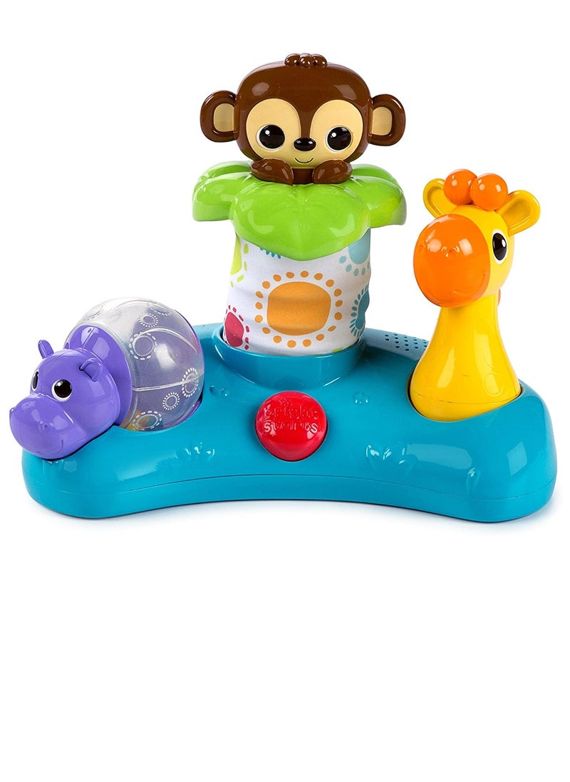 Bright Starts Bright Starts Lights, Laughs Safari Toys 20 Melodies and Sounds  - Image 4