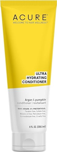 Acure Ultra Hydrating Conditioner  Deep Moisture  Nourishing Formula for Dry Dehydrated Hair Restores Softness  Shine 8 Fl Oz