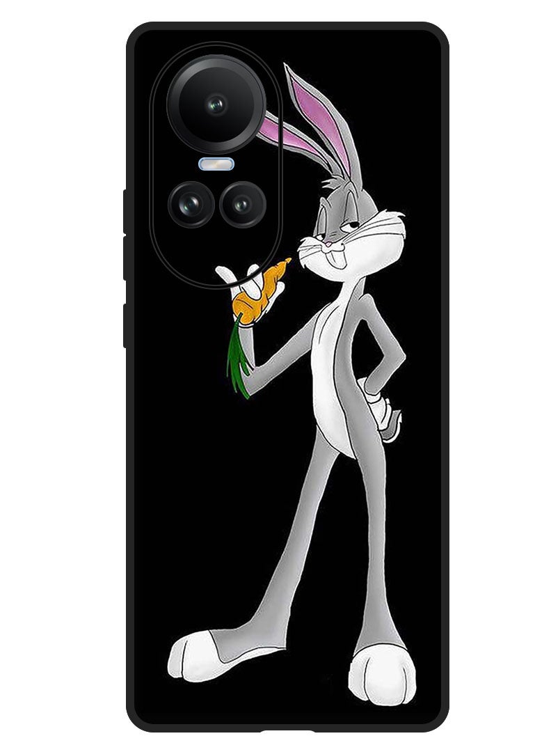 Theodor Protective Case Anti Scratch Shock Proof Bumper Cover For Oppo Reno 10/10 Pro Rabbit - Image 1