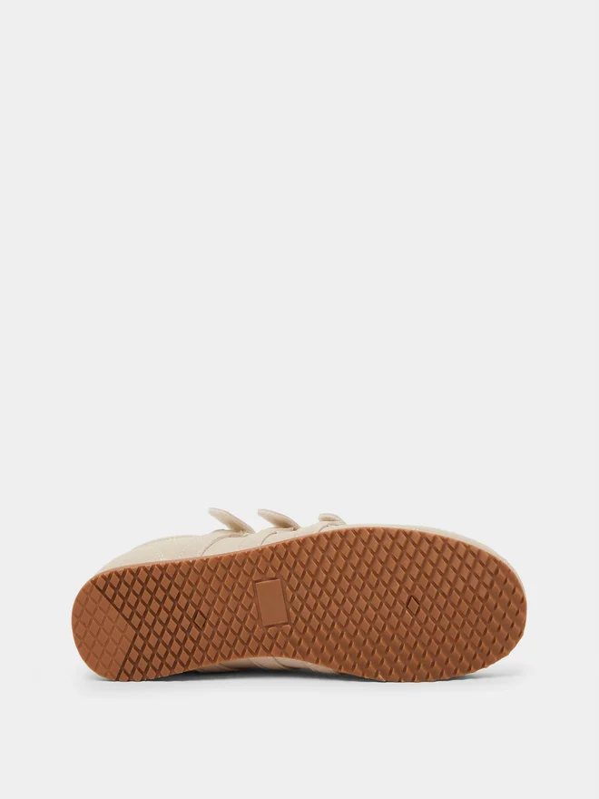 Styli beige Styli Beige Velcro Retro Sneakers for Women | Best Price UAE