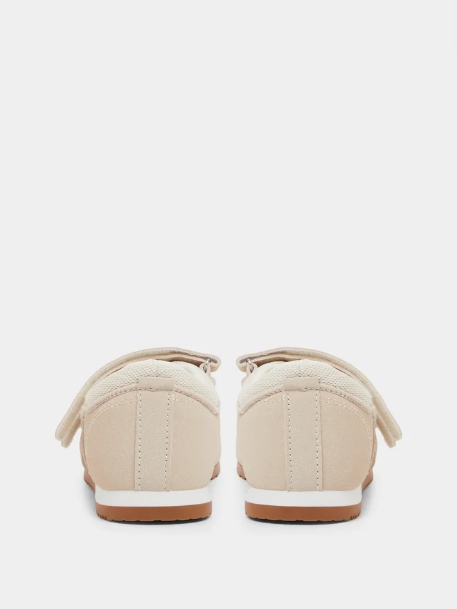Styli beige Styli Beige Velcro Retro Sneakers for Women | Best Price UAE