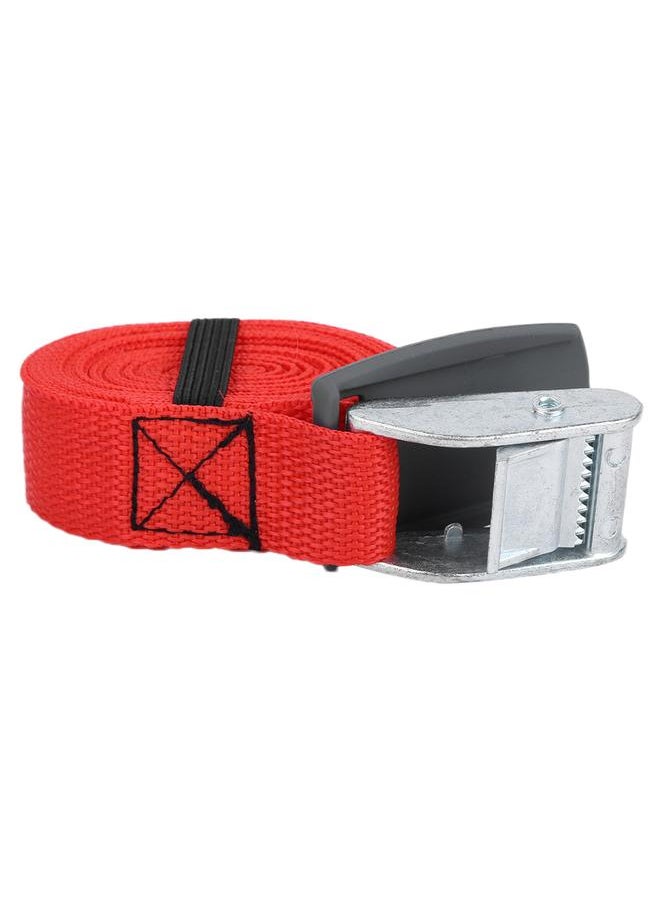 Thoraya 3 Meters Polyester Outdoor Lashing Tie Surfboard Kayak Rack Buckle Lock Tie Down Strap(Red)  - Image 1