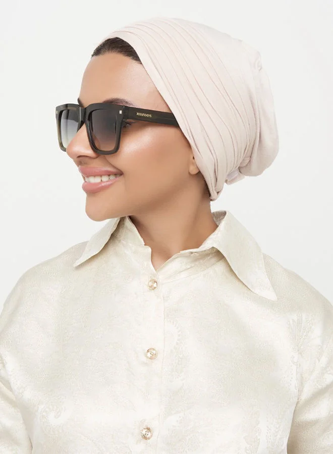 30Sundays 30Sundays GROVE,Women Sunglasses, Square Sunglasses, UV Protection: UV400 (Green,Green)