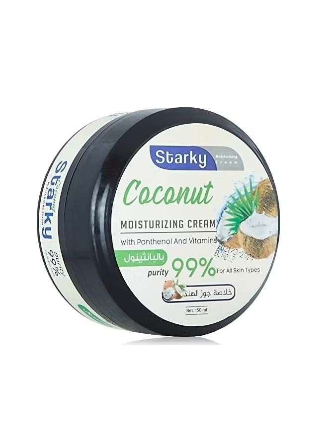 Starky Coconut Skin Moisturizer 150 ml – Deep Hydration & Natural Glow with Coconut Extract - Image 1