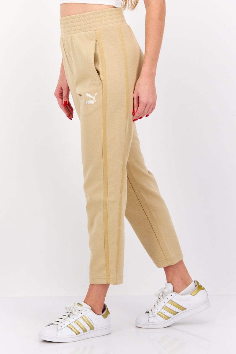 PUMA Women Sportswear Fit Training Pant, Beige - Image 2