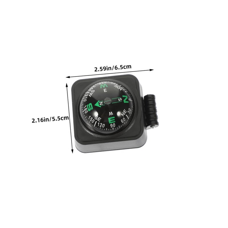 3 Pcs Compass Ball Dashboard Mount Vehicle Navigation Car Boat Motorcycle Directional Guide - Image 2