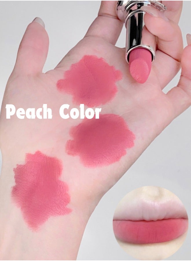 Gege bear - Velvet lipstick matte matte soft matte texture whitening non-stick cup waterproof pure plant extract - peach color - Image 1