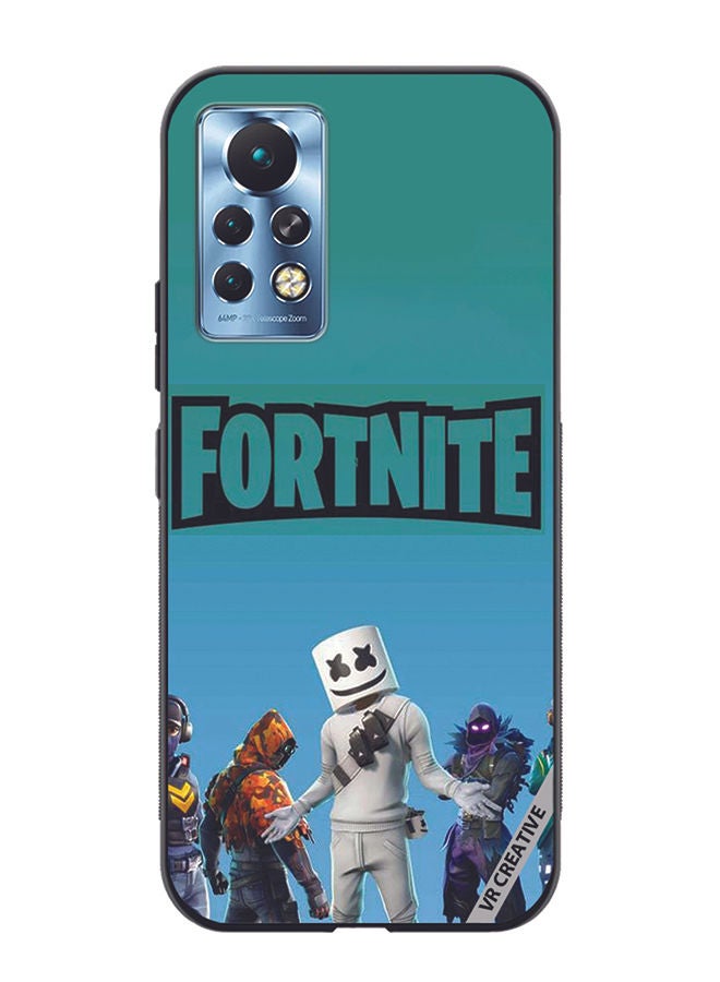 VR CREATIVE Protective Case Cover For Infinix Note 11 Pro Fortnite Design Multicolour - Image 1