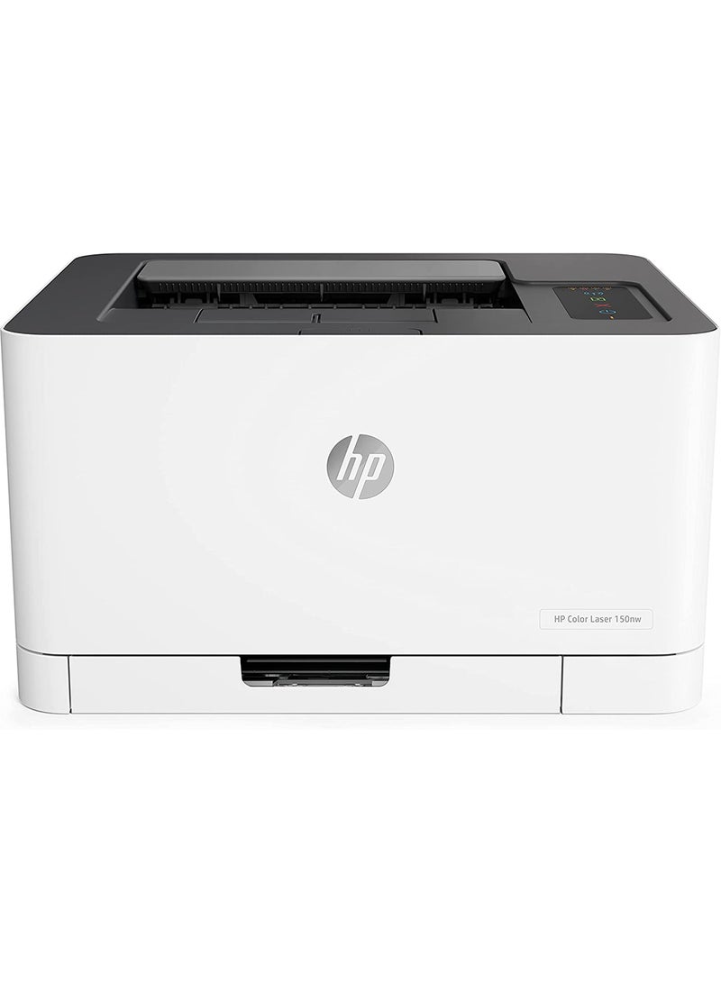 HP طابعة ليزر ألوان طراز 150nw أبيض - Image 5