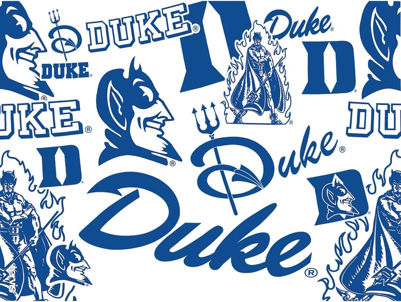 TERVIS Made in USA Double Walled Duke University Blue Devils Insulated Tumbler Cup Keeps Drinks Cold & Hot, 24oz - No Lid, All Over - Image 1