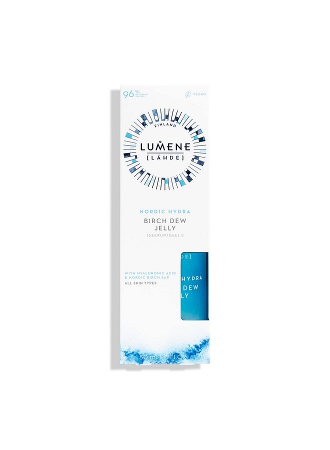 Lumene Nordic Hydra [Lähde] Birch Dew Jelly Dual Hydrating Serum Face Moisturizer With Hyaluronic Acid And Nordic Birch Sap Faily Face Serum For Dry Skin And All Skin Types (1.7 Fl Oz) - Image 2