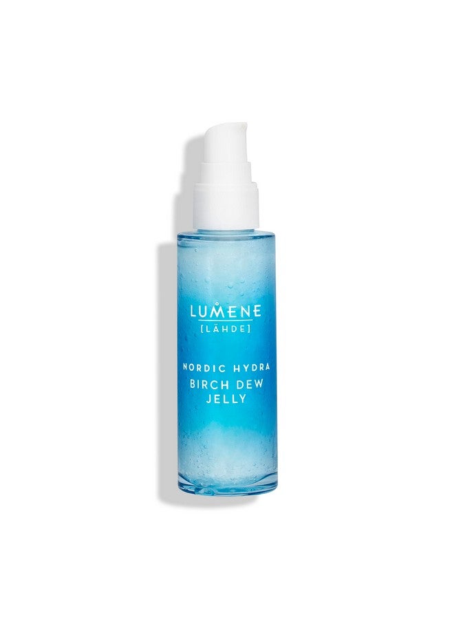 Lumene Nordic Hydra [Lähde] Birch Dew Jelly Dual Hydrating Serum Face Moisturizer With Hyaluronic Acid And Nordic Birch Sap Faily Face Serum For Dry Skin And All Skin Types (1.7 Fl Oz) - Image 1