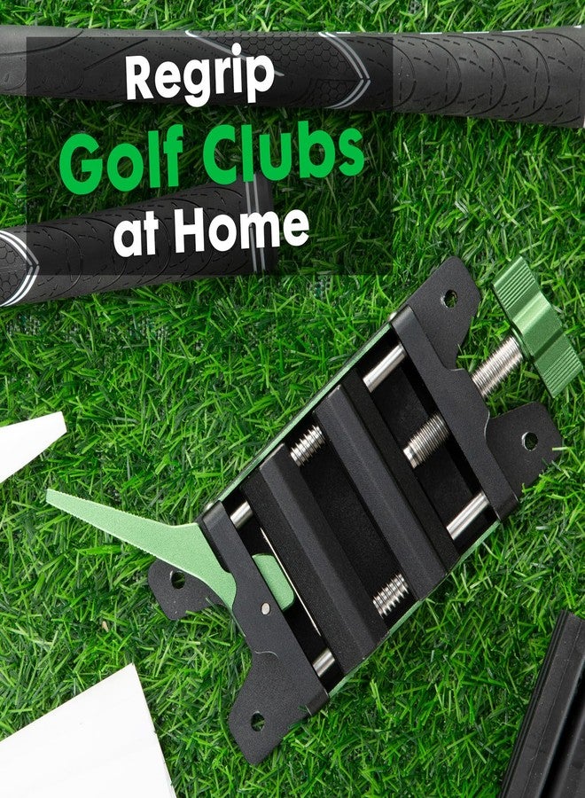 BAYSTMAM Original Golf Grip Kit Pro Vise Quick Release for Regripping Club Vice Clamp Golf Shaft Home Regrip Clamp Golf Repair Kit Removal Tool Aluminum Made - Image 4