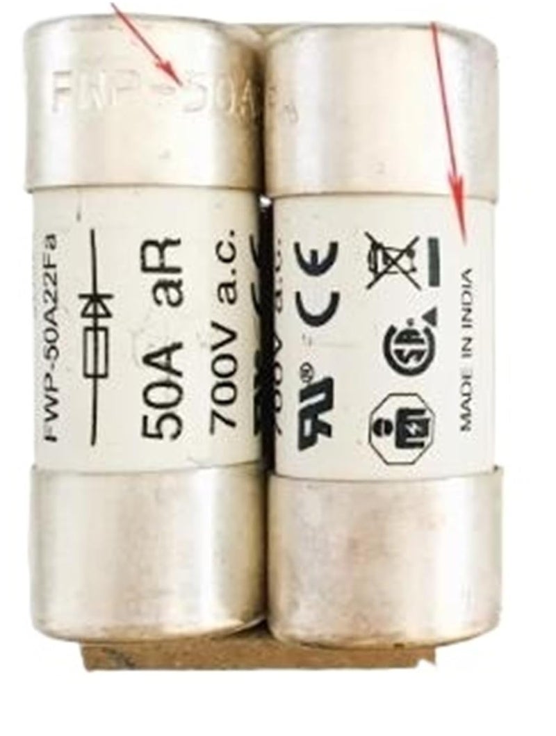 FWP 20A22Fa صمامات 2 قطعة مجموعة قواطع حماية الدوائر الكهربائية - Image 1