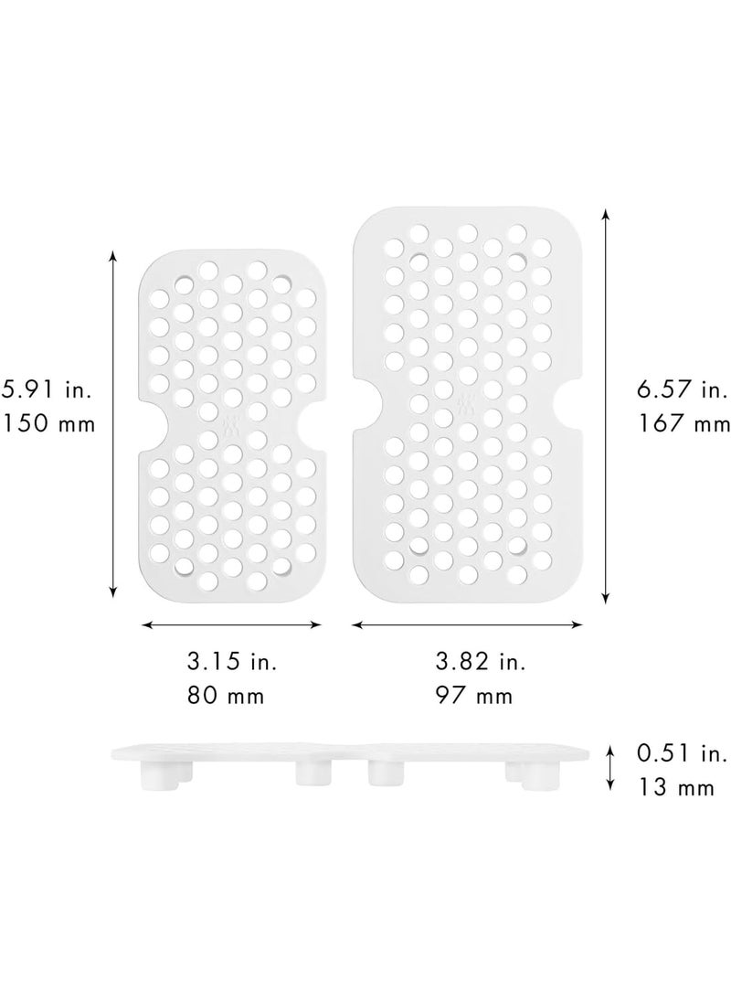 Zwilling ZWILLING Fresh  Save Set of 2 Drip Tray for Glass Boxes MEDIUMLARGE white Pack of 2  - Image 3