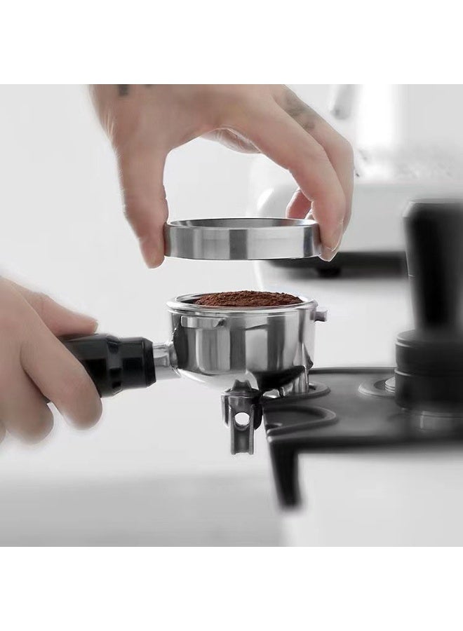 Coffee Espresso Barista Portafilter Ring, Espresso Dosing Funnel, 58mm Aluminum Coffee Powder Dosing Funne - Image 4