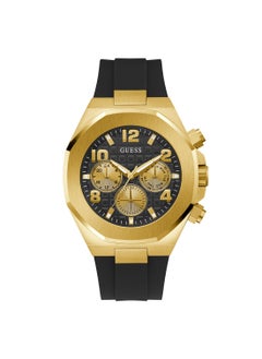 GUESS GUESS Mens Black Gold Two-Tone Multi-function Watch - GW0583G2  - Image 1