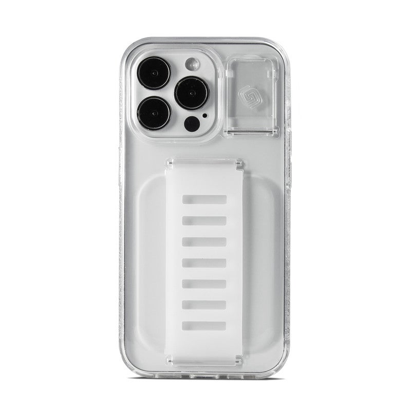 Grip2U iPhone14 Pro 6.1" BOOST Kickstand Clear – Premium Protective Accessory, Durable Material, Shock Resistant - Image 1