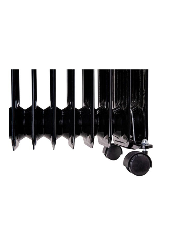 ارو دفايه كهربائيه - زيت - 2500 وات - 13 ريشه - 3 مستويات - تحكم بدرجه الحراره حمايه من السقوط  - اسود - RO-130HSB - Image 3