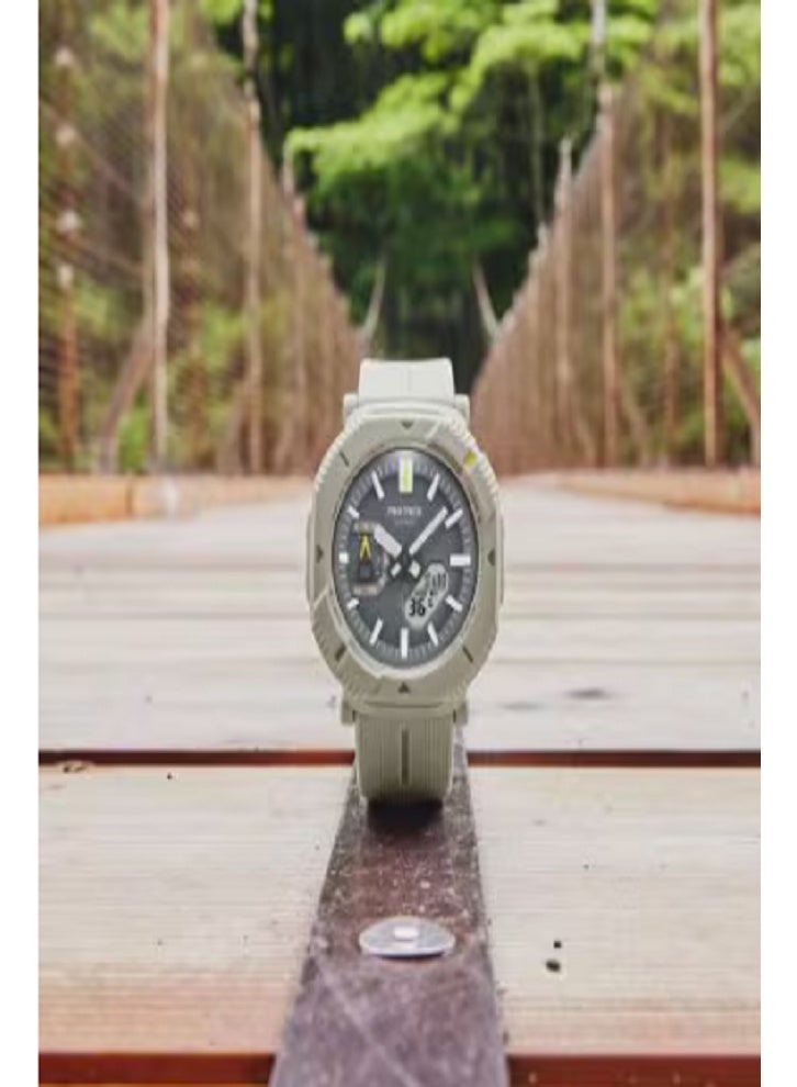 Casio Pro Trek Bluetooth Solar Watch – Tough Solar Powered, Bio-Based Resin Design, 100M Water Resistant, Dual LED Super Illuminator, and World Time Function - Image 3