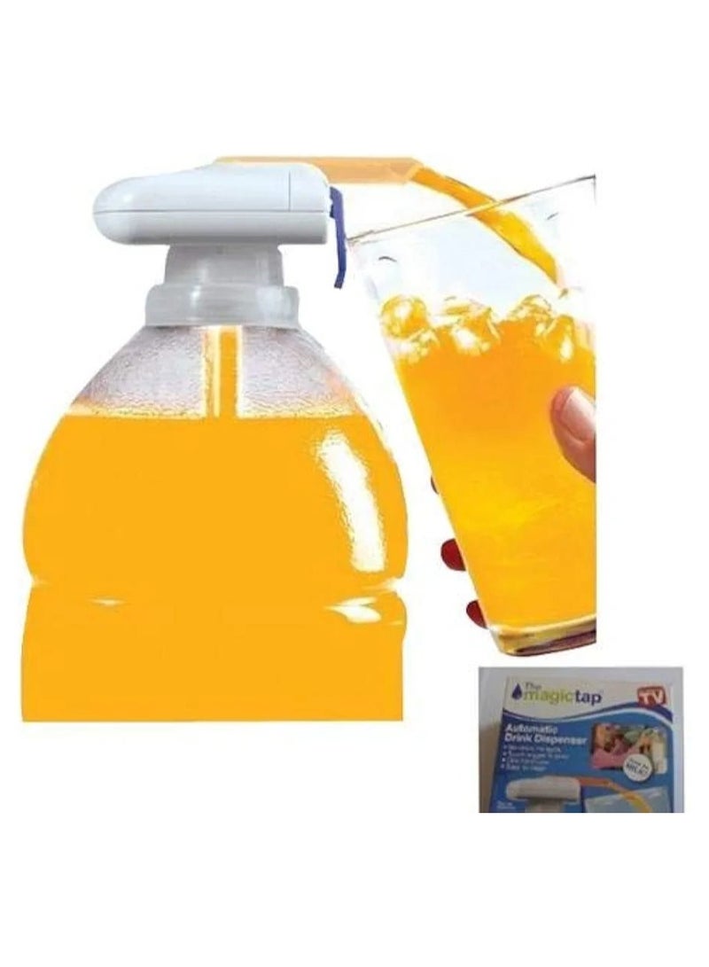 White automatic push-button beverage dispenser - Image 2