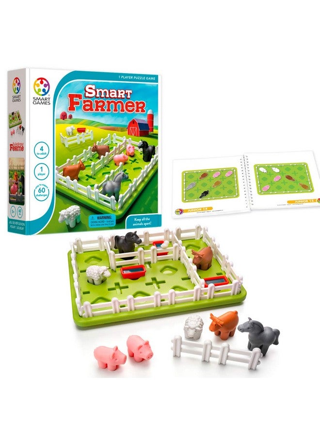 SmartGames Smart Farmer Board Game A Fun Stem Focused Cognitive Skill Building Brain Game And Puzzle Game For Ages 4 And Up - Image 1