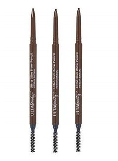Ulta Beauty 3 Pack Ultra Slim Brow Pencil. Medium Brown. Size 0.003 oz.  - Image 1