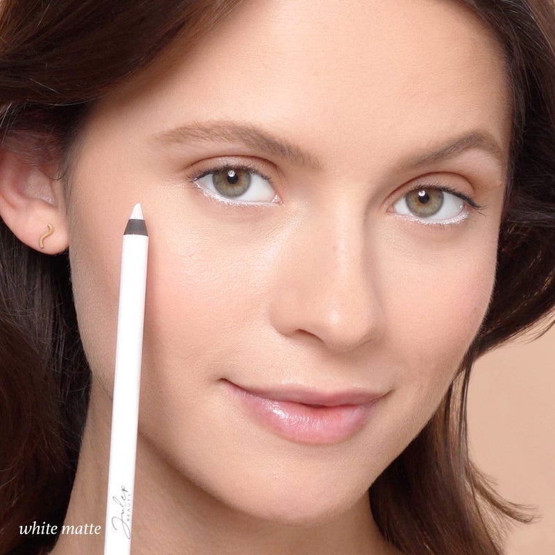 Julep When Pencil Met Gel Sharpenable Multi-Use Longwear Eyeliner Pencil - White Matte - Transfer-Proof - High Performance Liner - Image 5