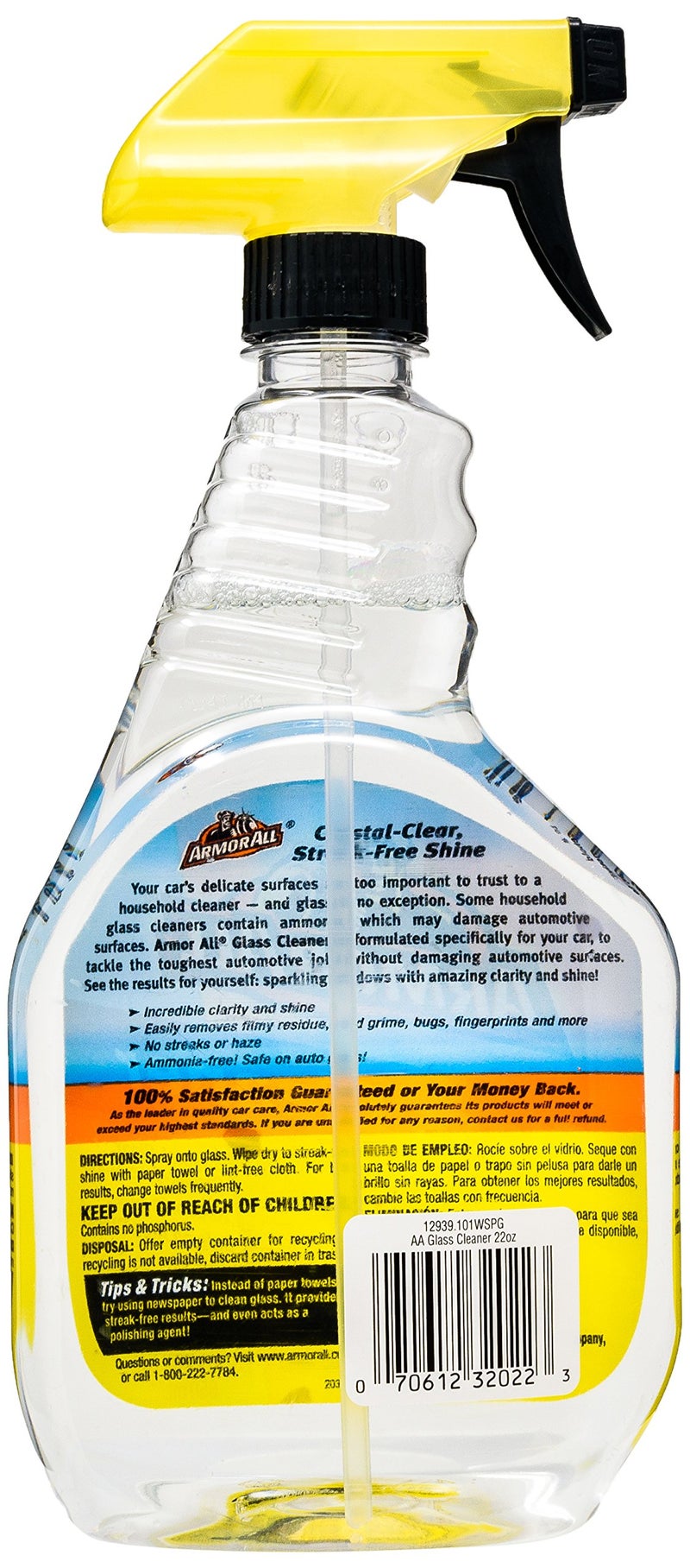 Armor All Liquid Auto Glass Cleaner by Armor All, Glass Cleaners for Cars, Trucks, 22 Fl Oz Each - Image 2