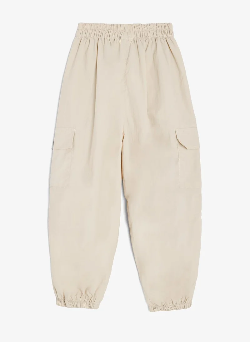 Pinata  Beige Cargo Trousers for Men | Best Price UAE