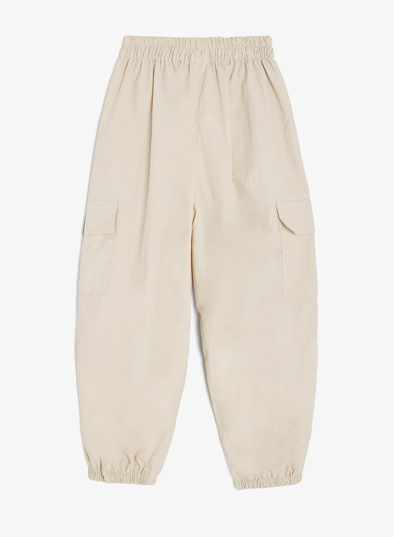 Pinata Beige Cargo Trousers - Image 3